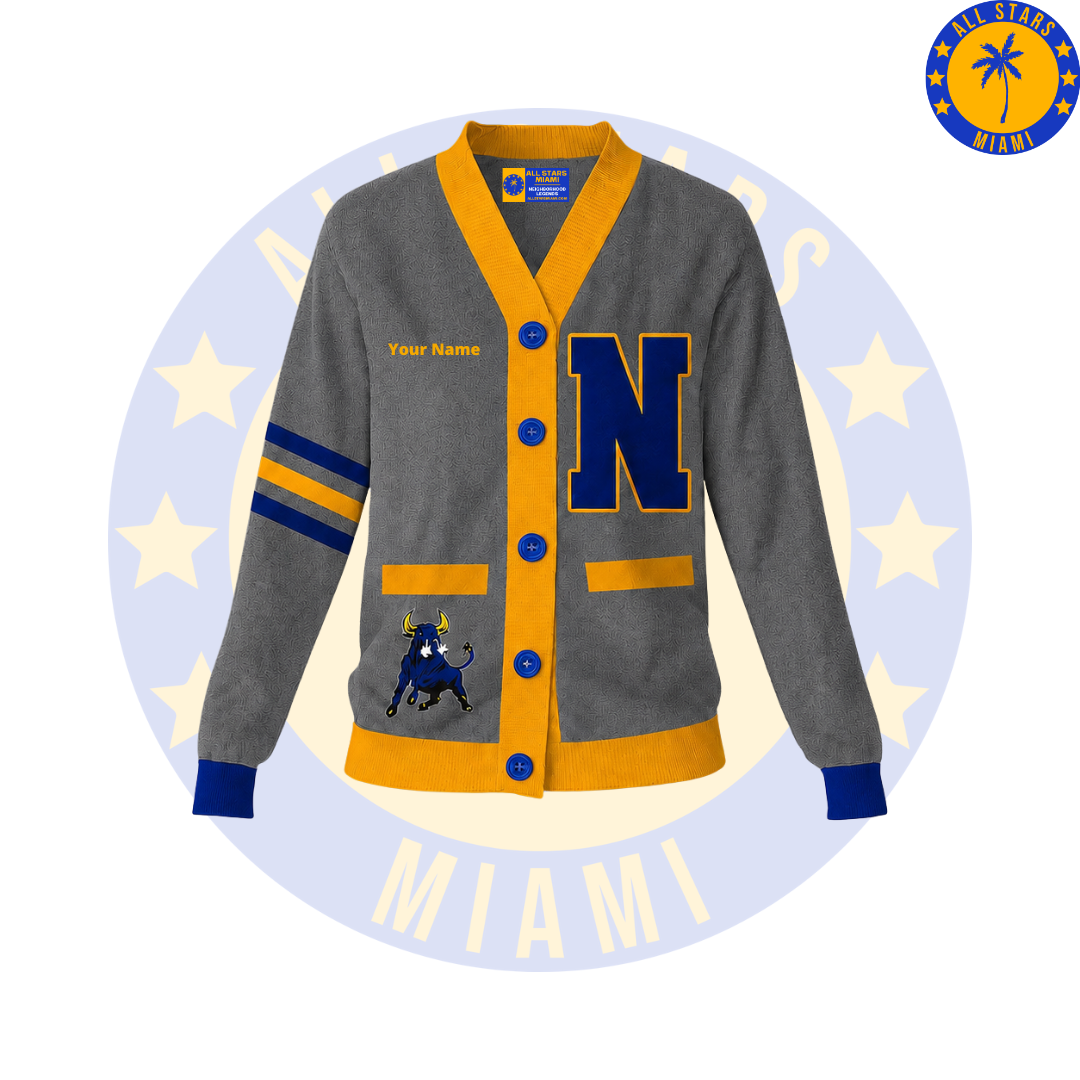 Miami Northwestern Bulls Premium Cardigan