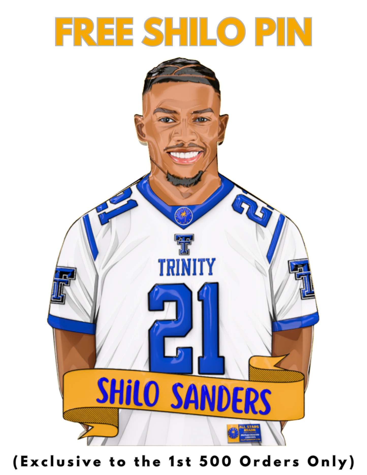 Shilo Sanders Limited Edition High School Jersey