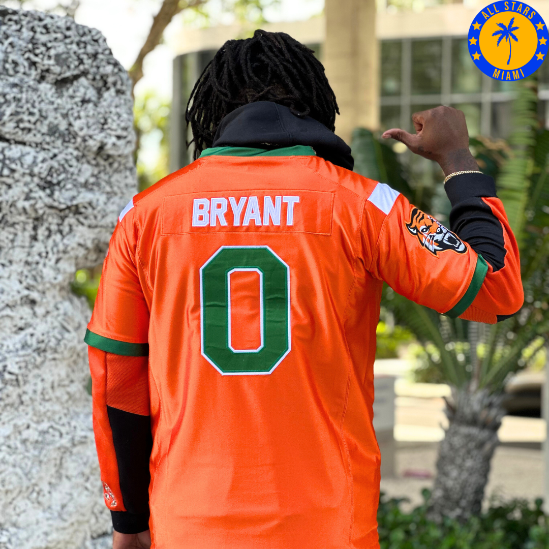 JONES TIGERS CUSTOM FOOTBALL JERSEY