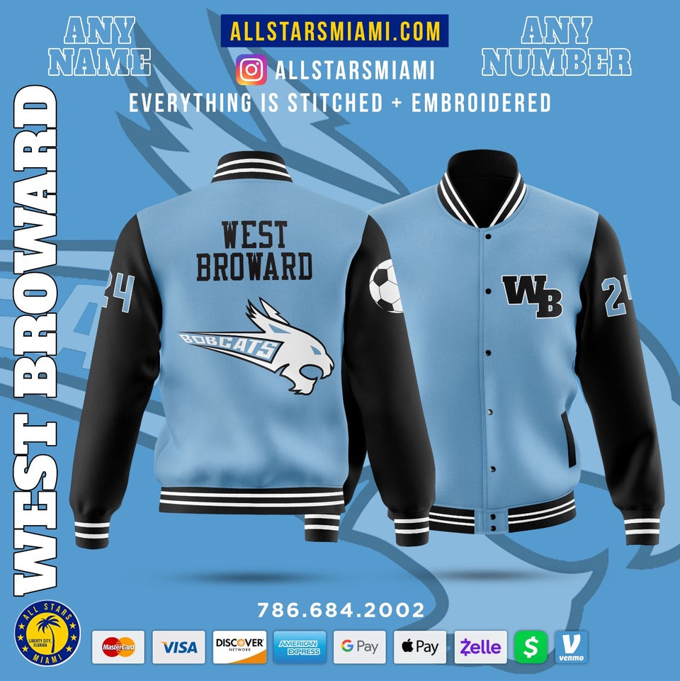 West Broward SOCCER Letterman Jacket