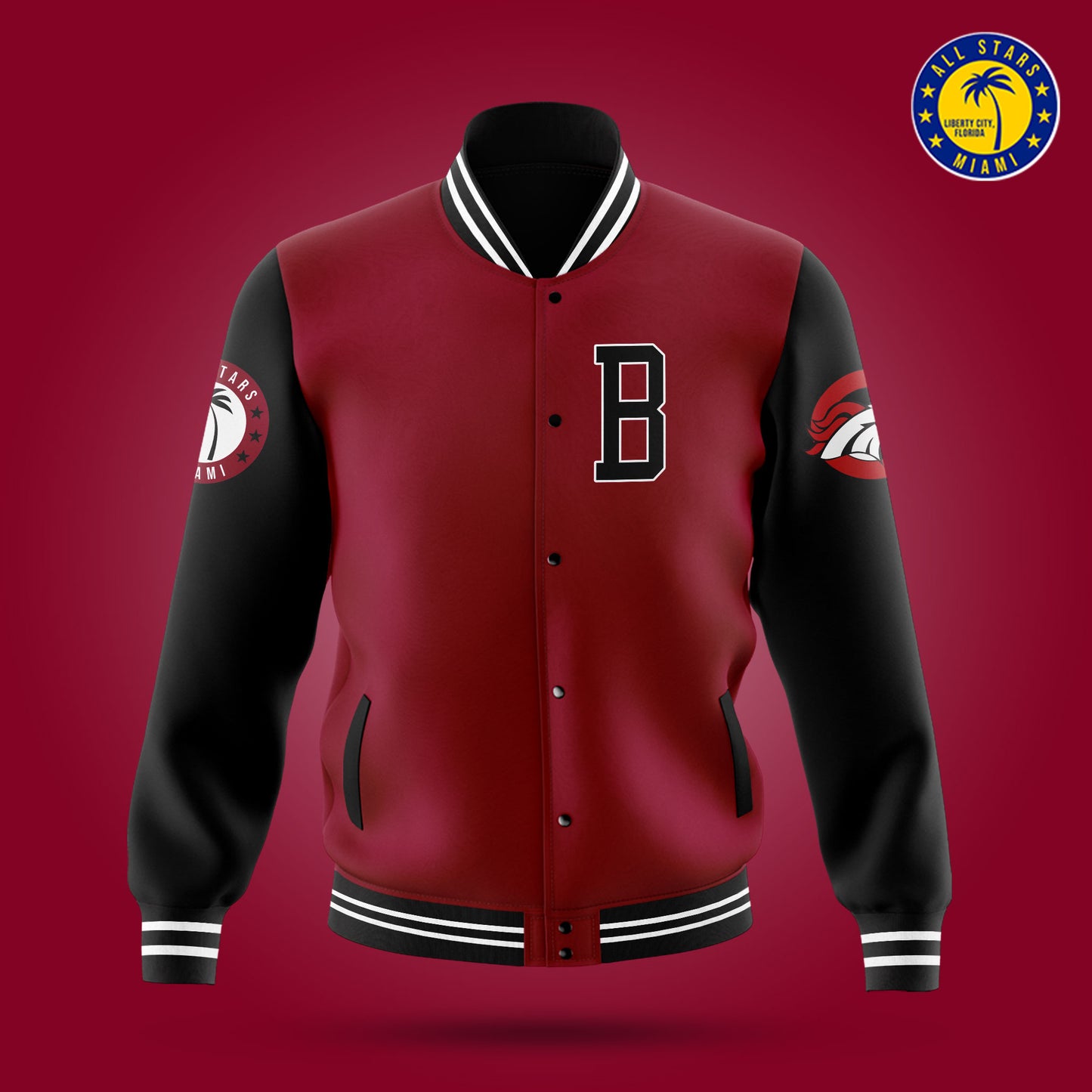 PALM BEACH CENTRAL VARSITY LETTERMAN JACKET