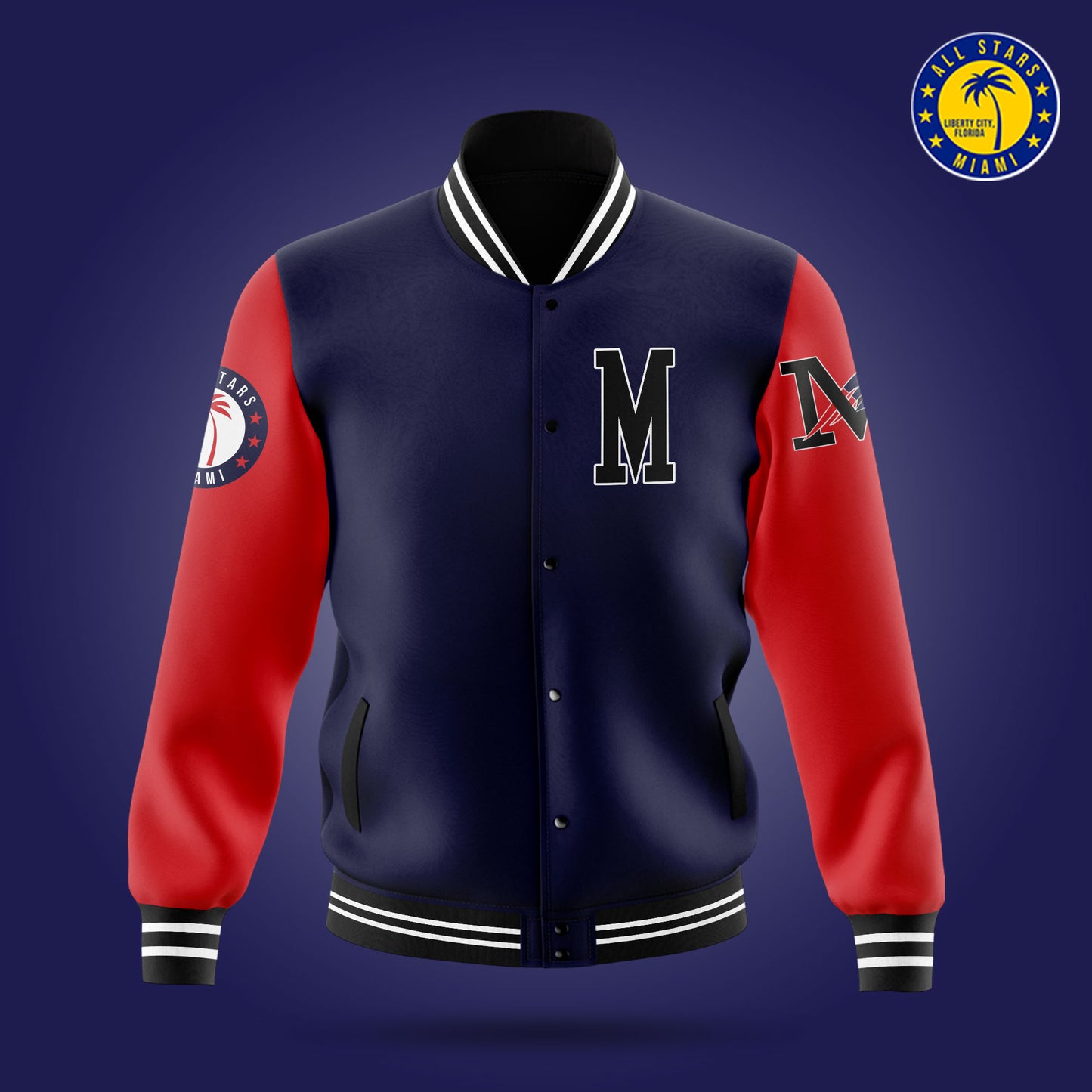 Miramar Patriots VARSITY LETTERMAN JACKET