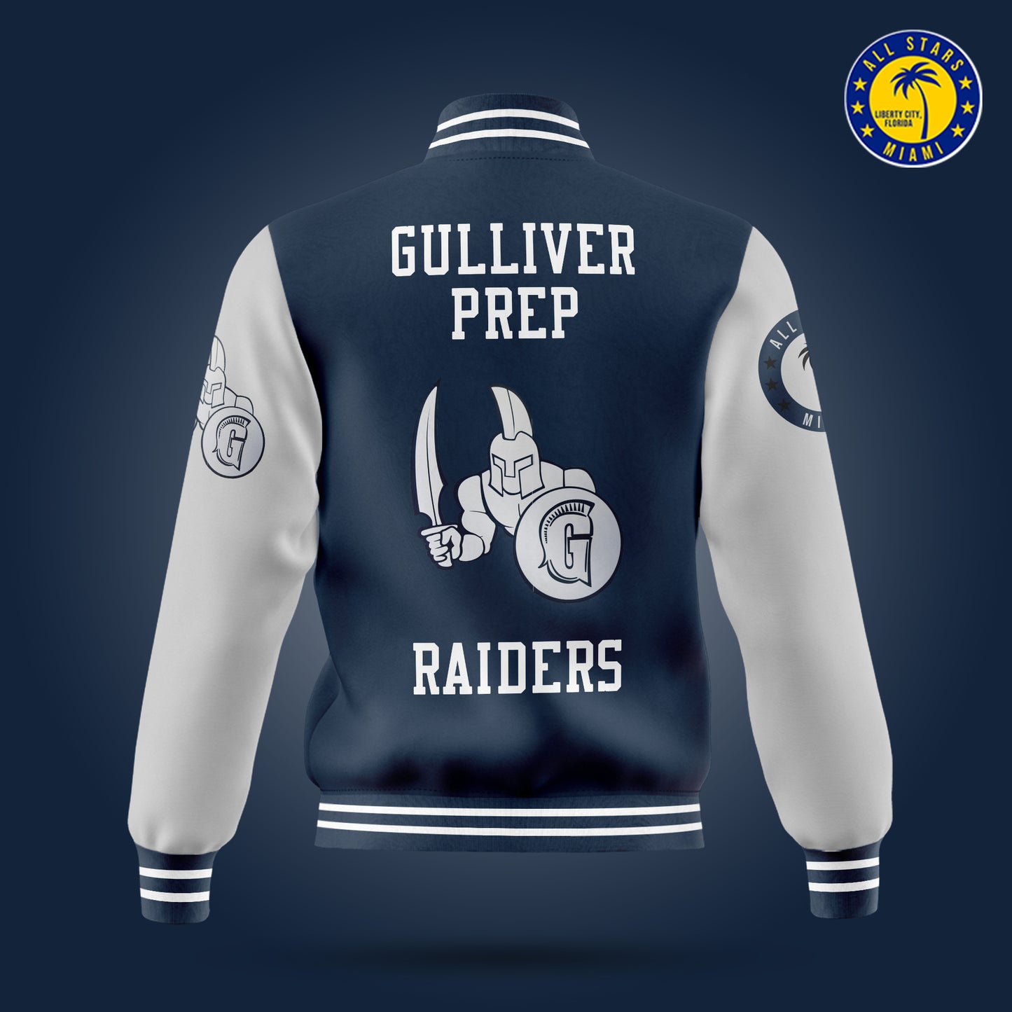 RAIDERS VARSITY LETTERMAN JACKET