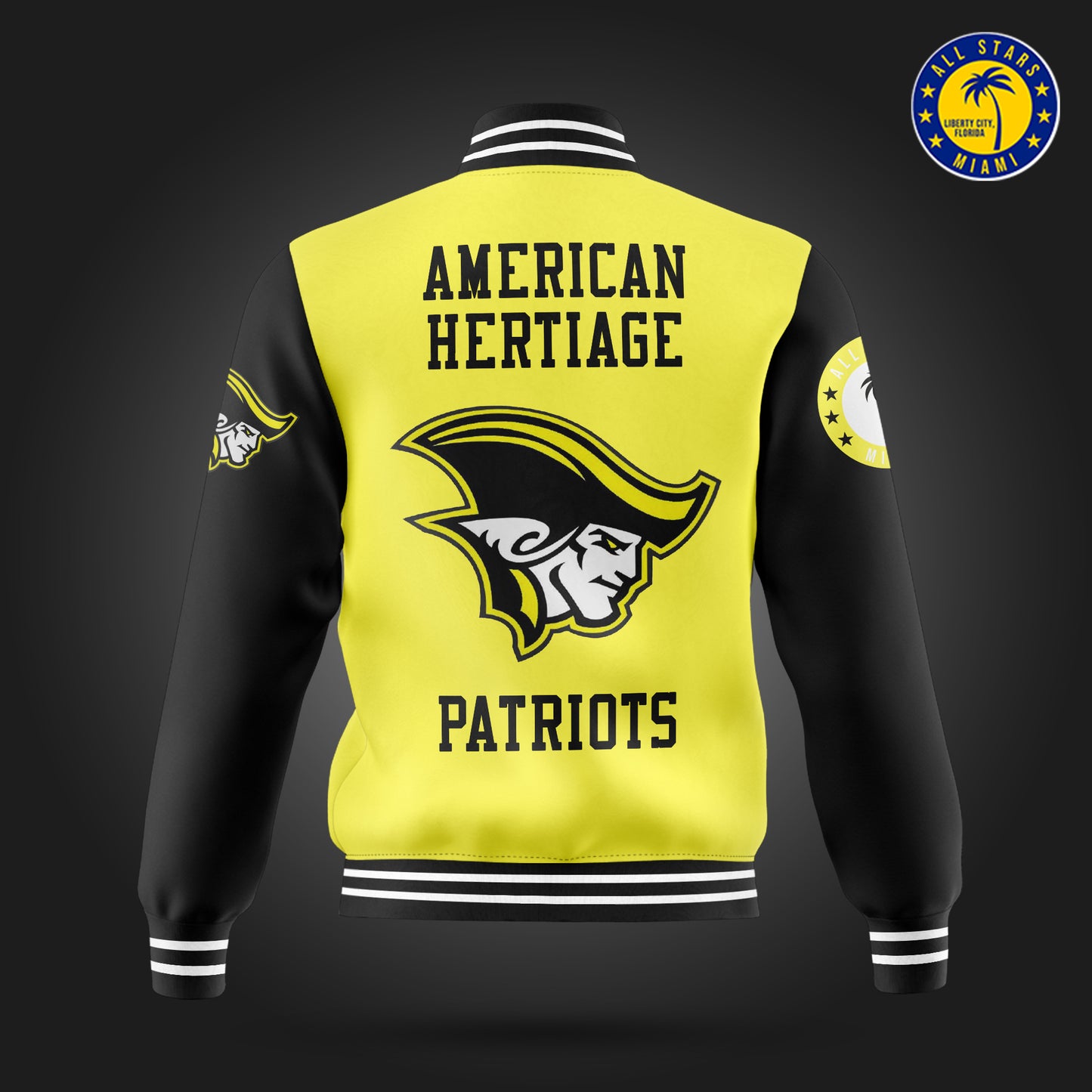 PATRIOTS VARSITY LETTERMAN JACKET