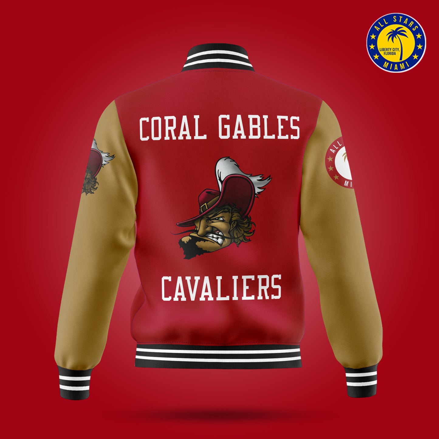 CORAL GABLES VARSITY LETTERMAN JACKET