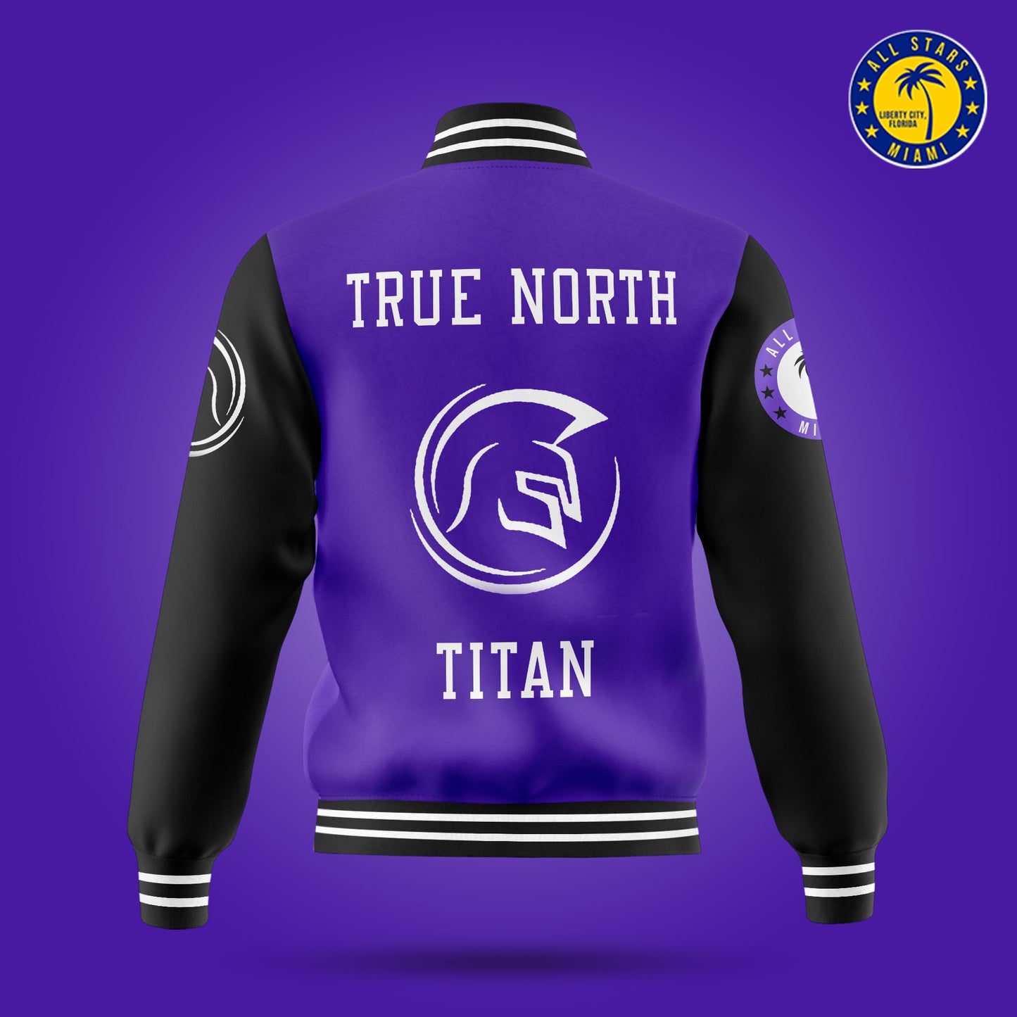 TRUE NORTH VARSITY LETTERMAN JACKET