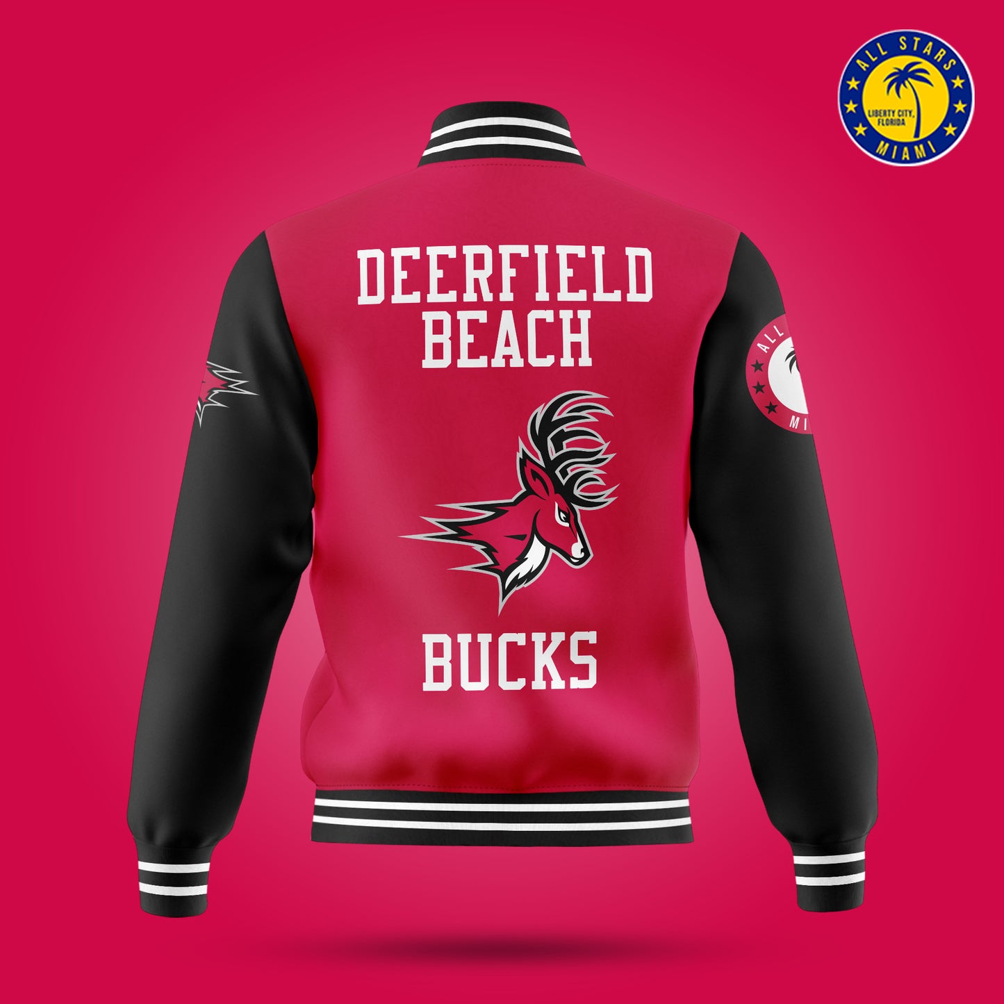 DEERFIELD BEACH VARSITY LETTERMAN JACKET