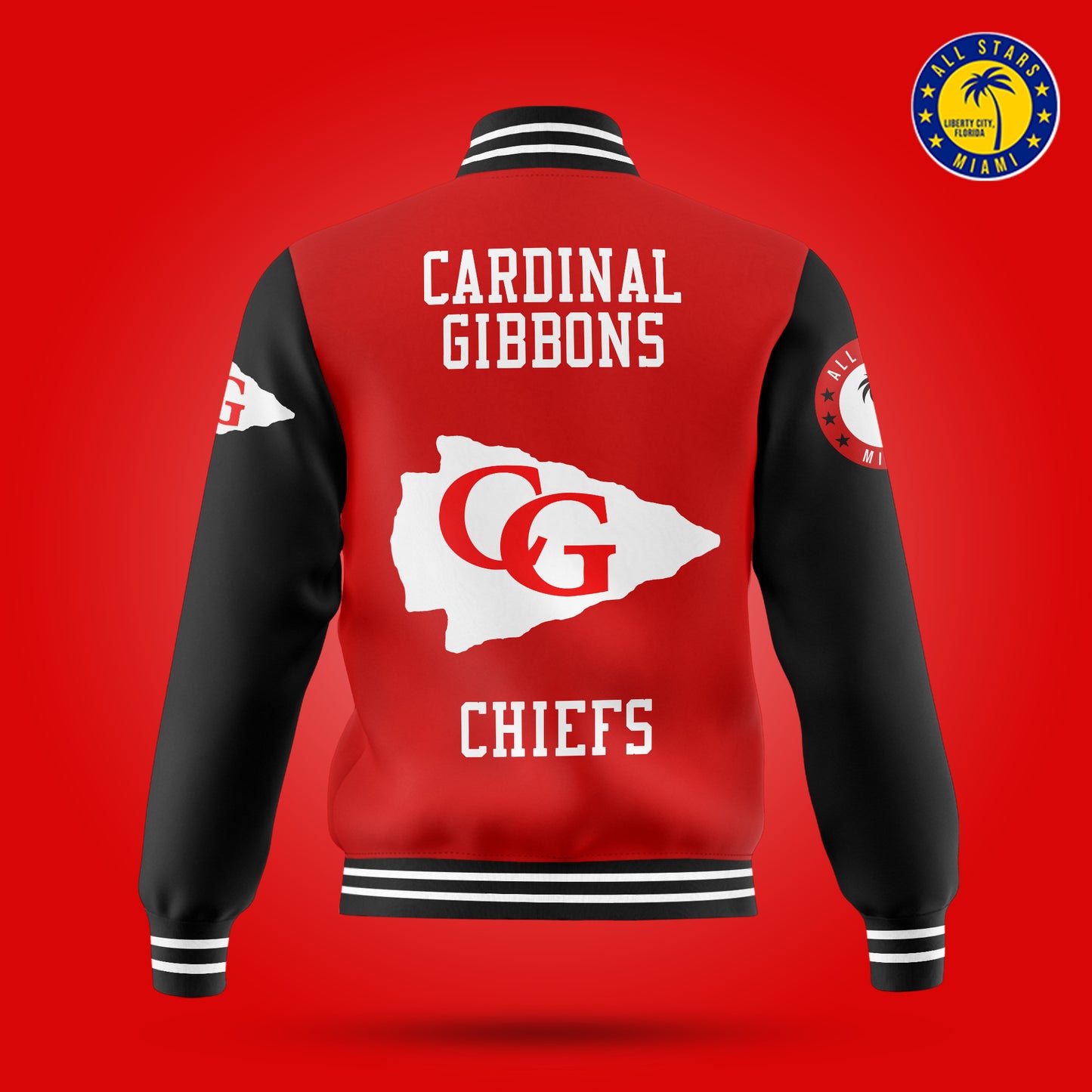 GIBBONS VARSITY LETTERMAN JACKET