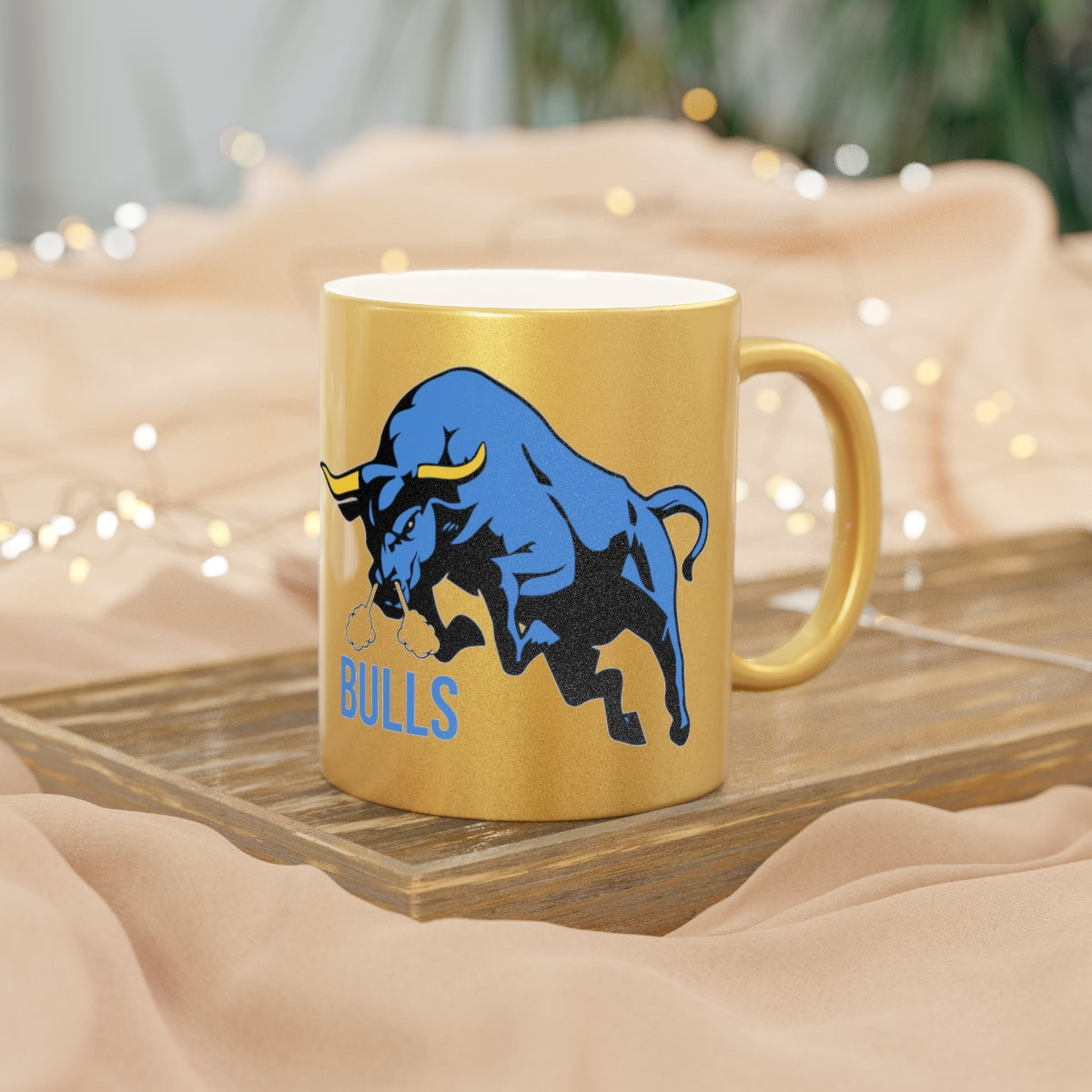 Golden Coffee Mug