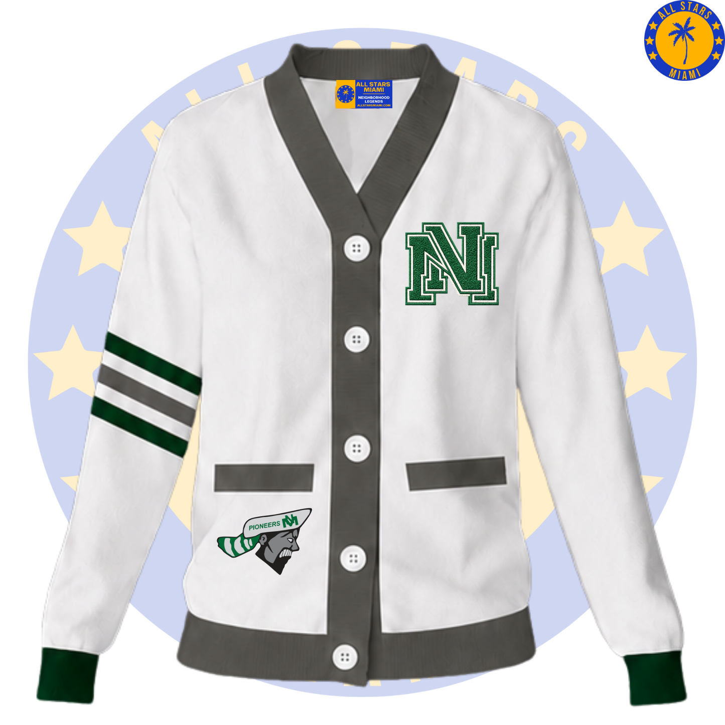 North Miami Pioneers Cardigan