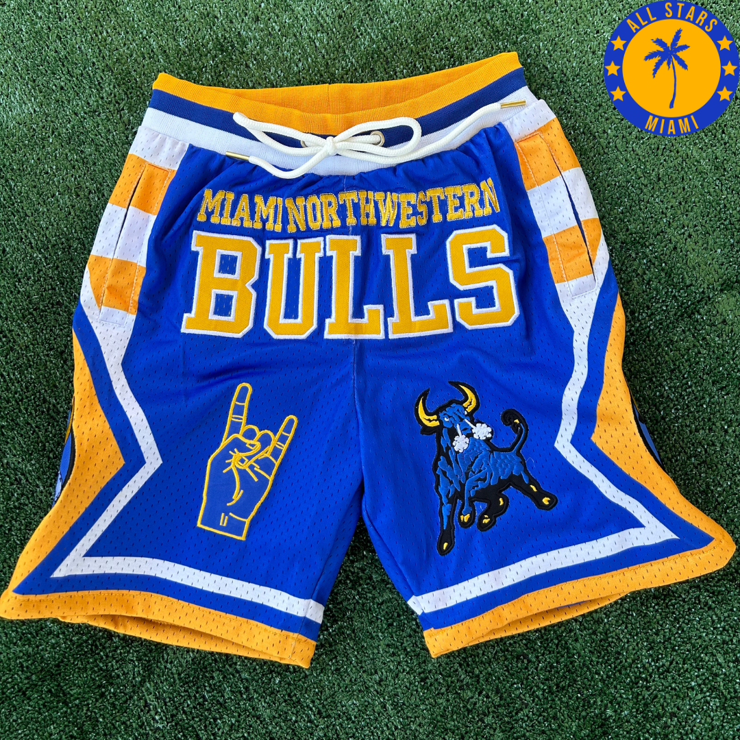 MIAMI NORTHWESTERN BULLS SHORTS (Blue)