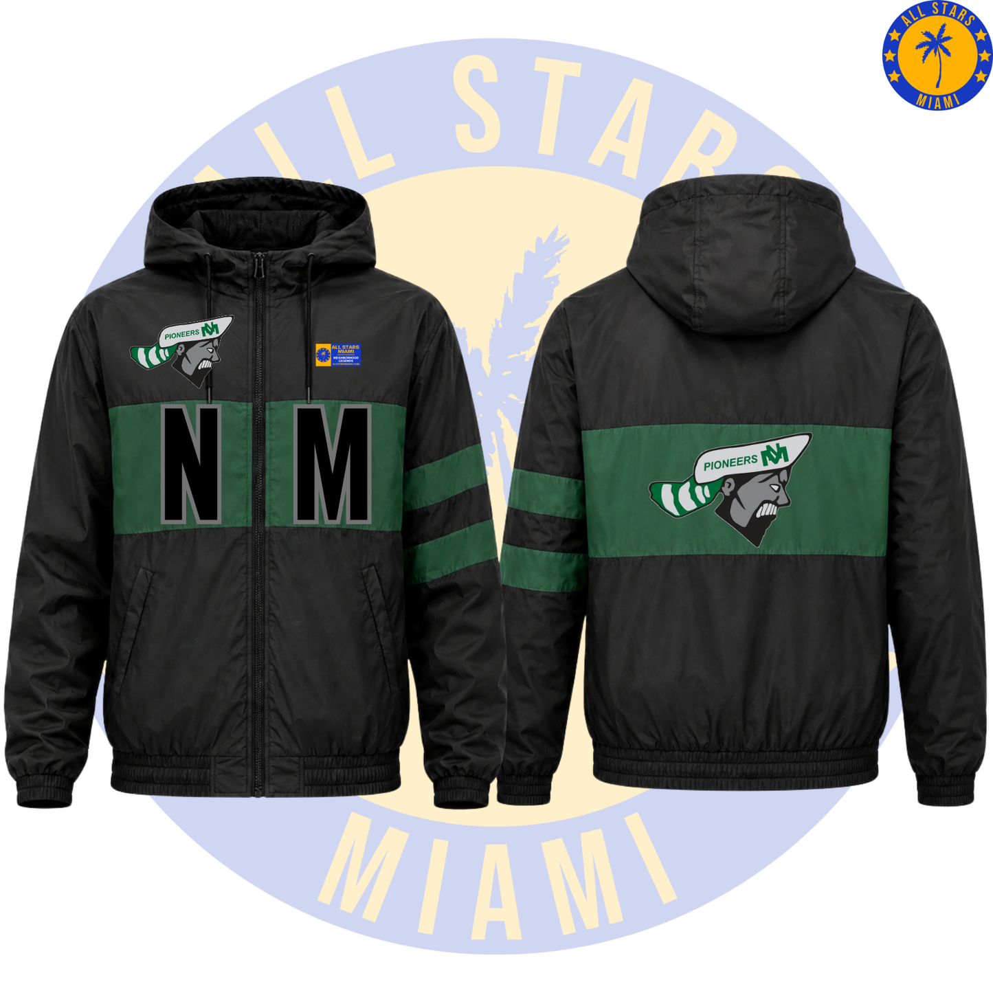 North Miami Pioneers Windbreaker Jackets