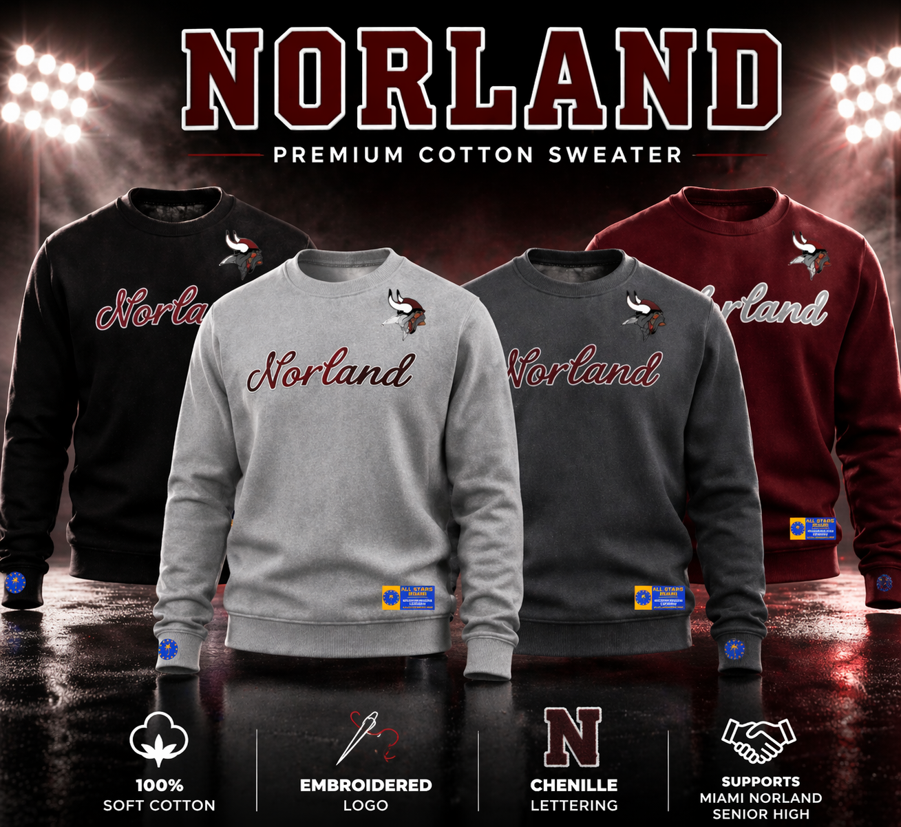 Norland Vikings Premium Sweater