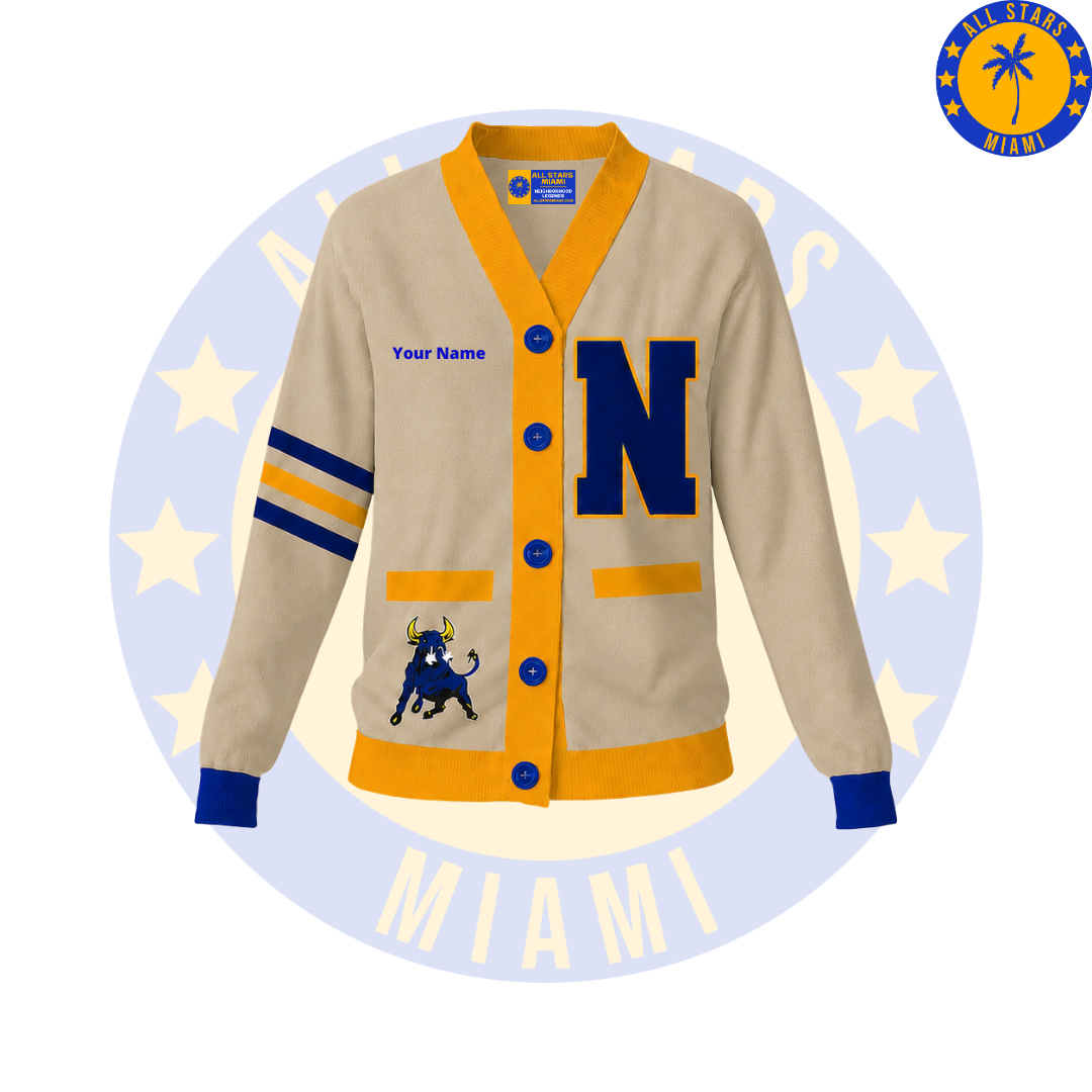 Miami Northwestern Bulls Premium Cardigan
