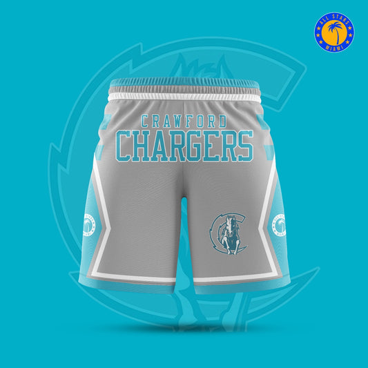 CRAWFORD CHARGERS SHORTS