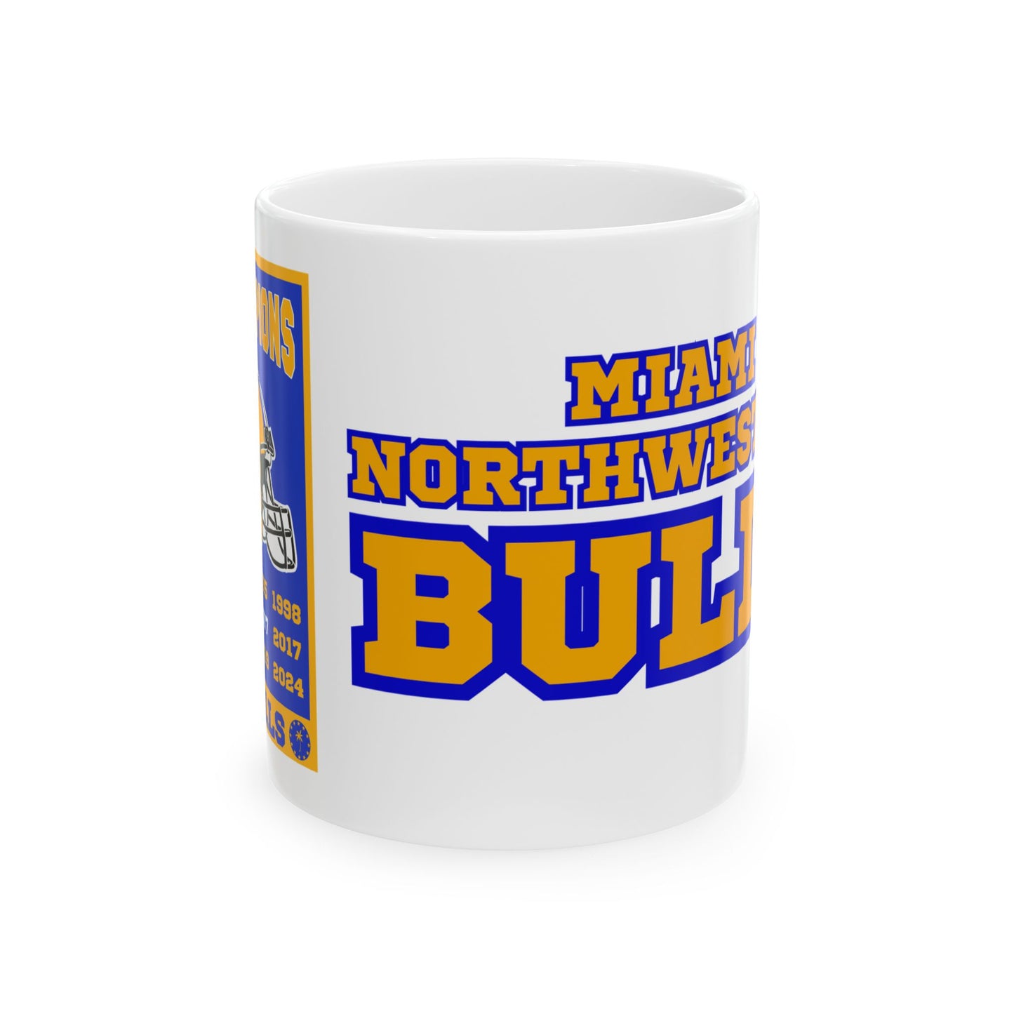 MIAMI NORTHWESTERN BULLS CHAMPIONSHIP MUG