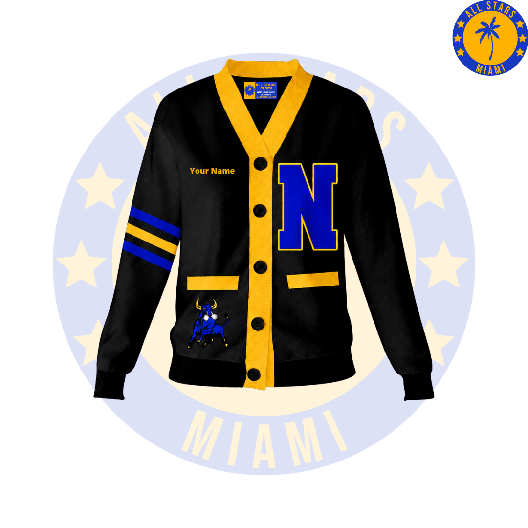 Miami Northwestern Bulls Premium Cardigan