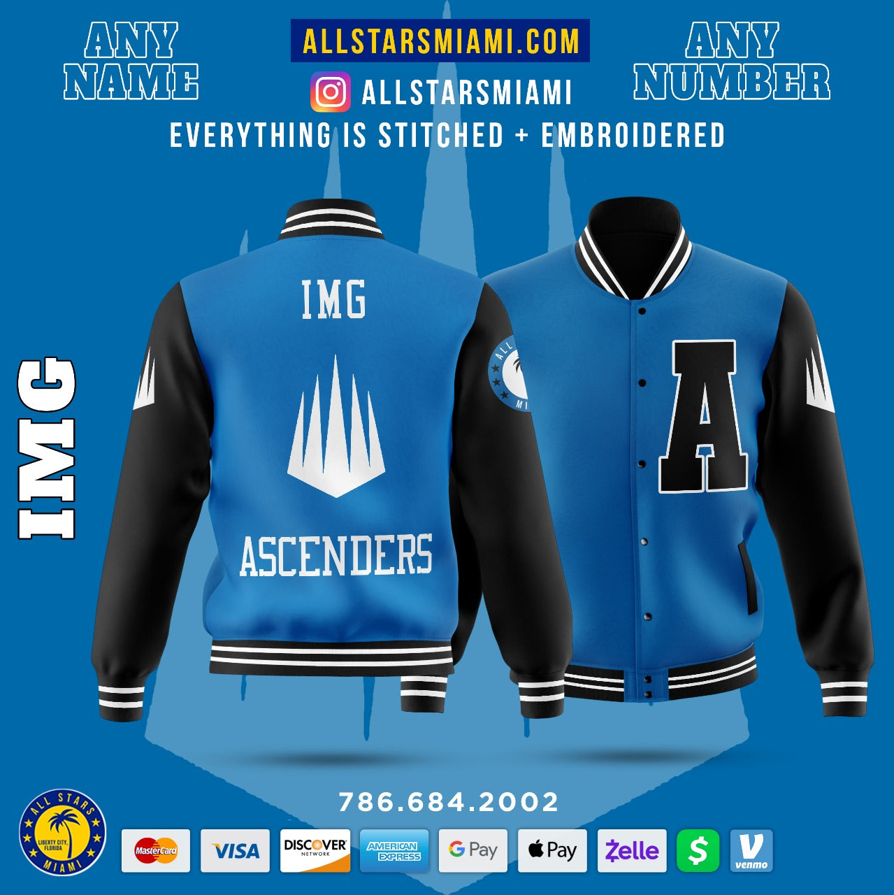 IMG Academy VARSITY LETTERMAN JACKET