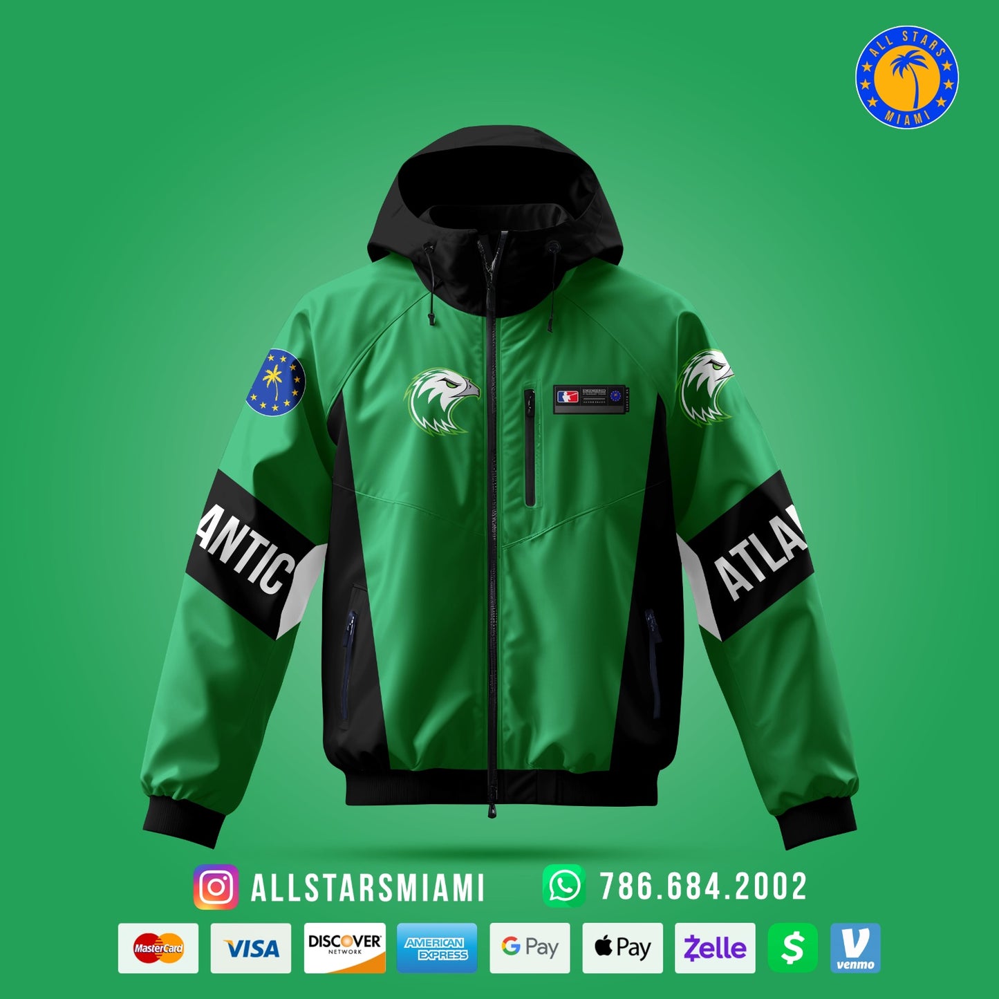 ATLANTIC EAGLES WINDBREAKER JACKET (LIMITED EDITION)