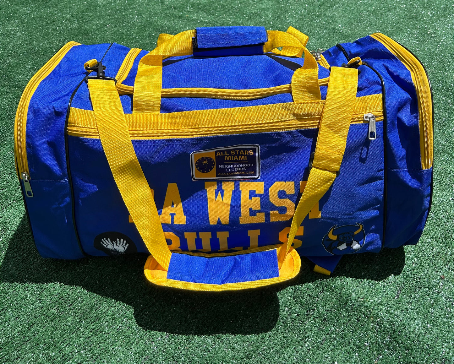 MIAMI NORTHWESTERN BULLS DUFFLE BAG