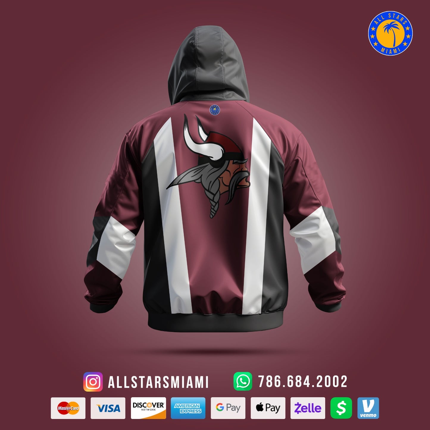 NORLAND VIKINGS WINDBREAKER JACKET (LIMITED EDITION)