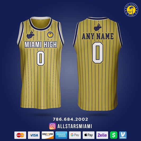 Miami High Stings Basketball Jerseys
