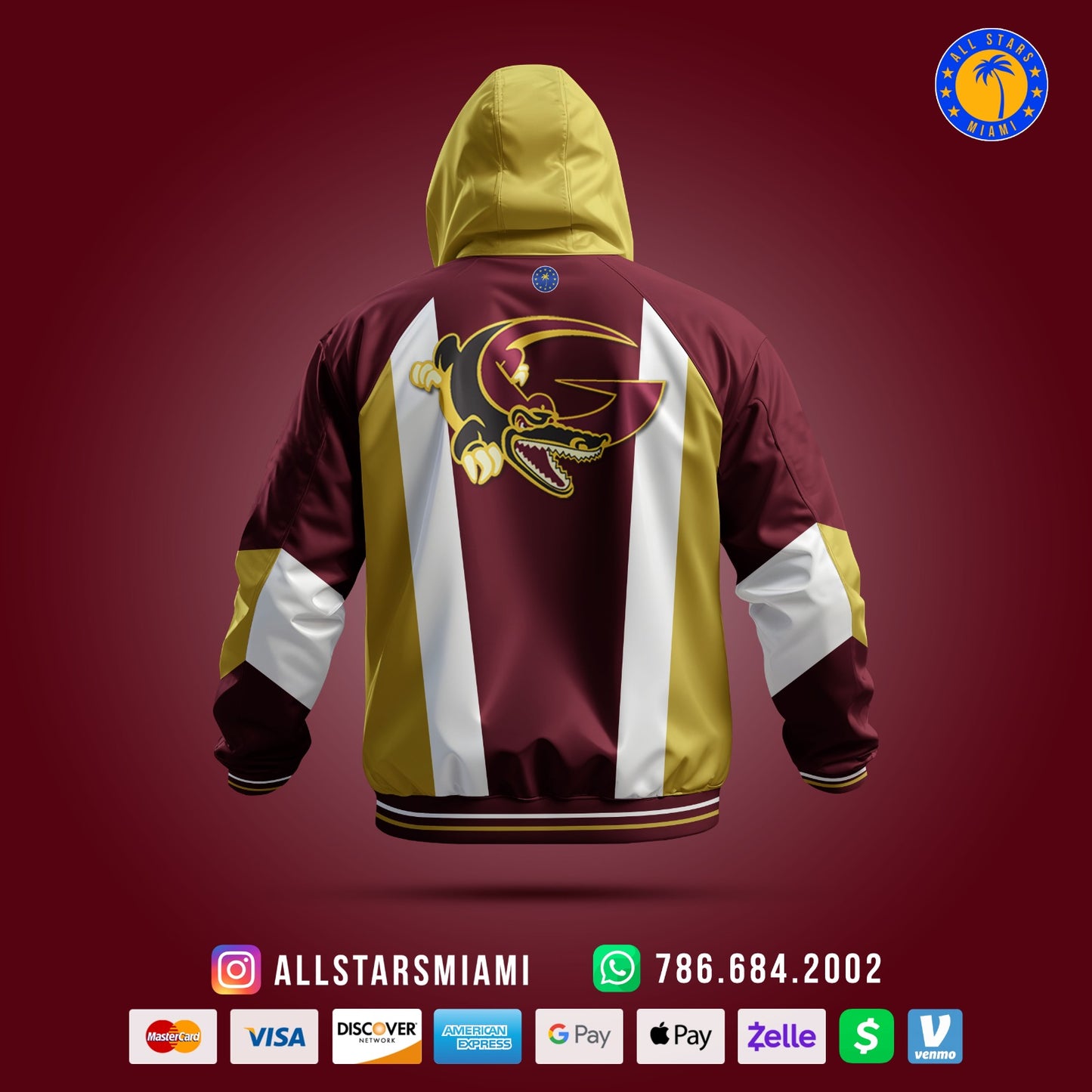 GOLEMAN GATORS WINDBREAKER JACKET