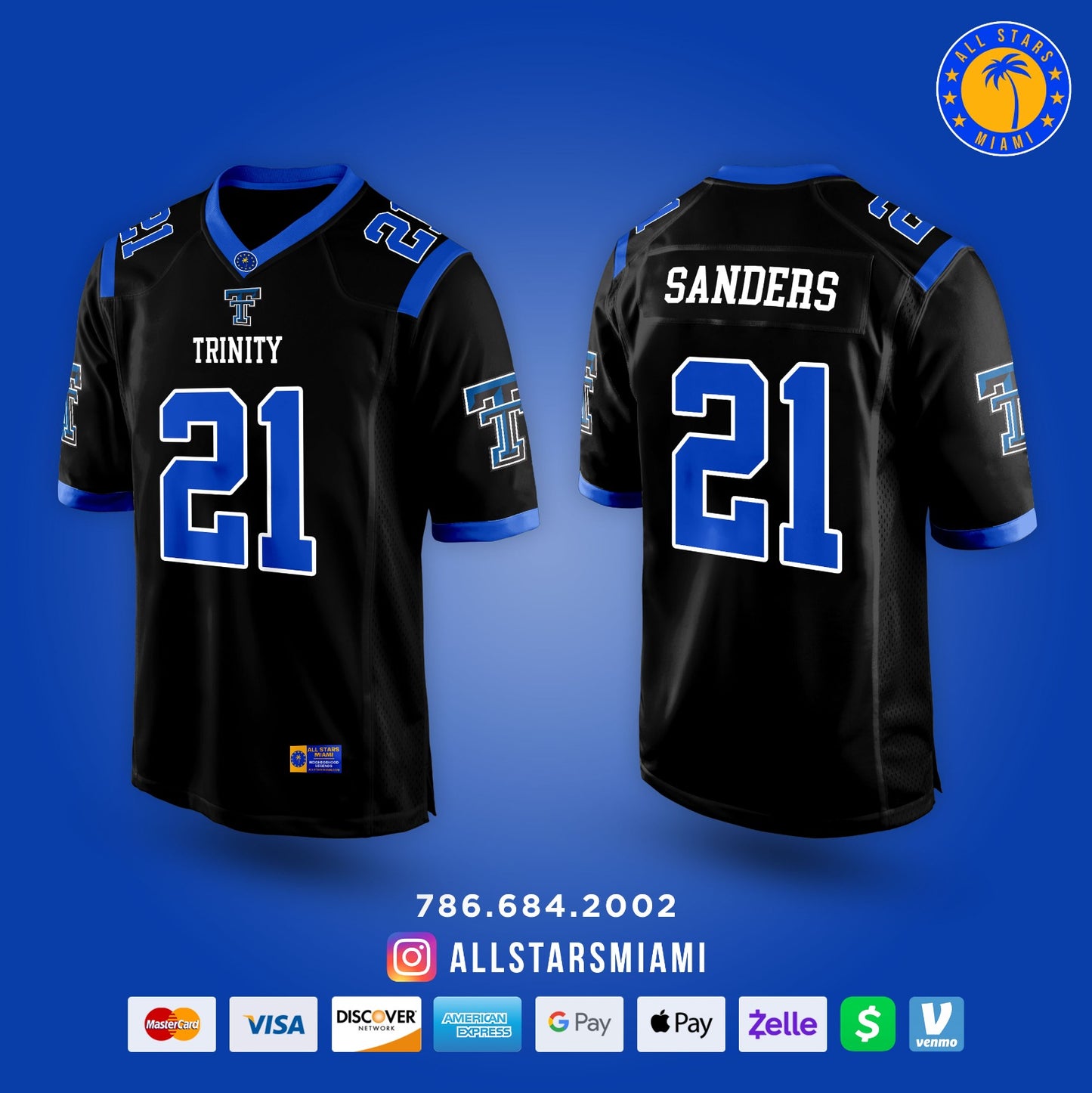 Shilo Sanders Limited Edition High School Jersey