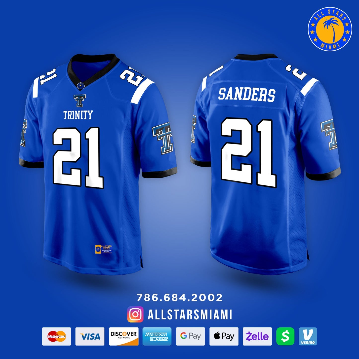 Shilo Sanders Limited Edition High School Jersey