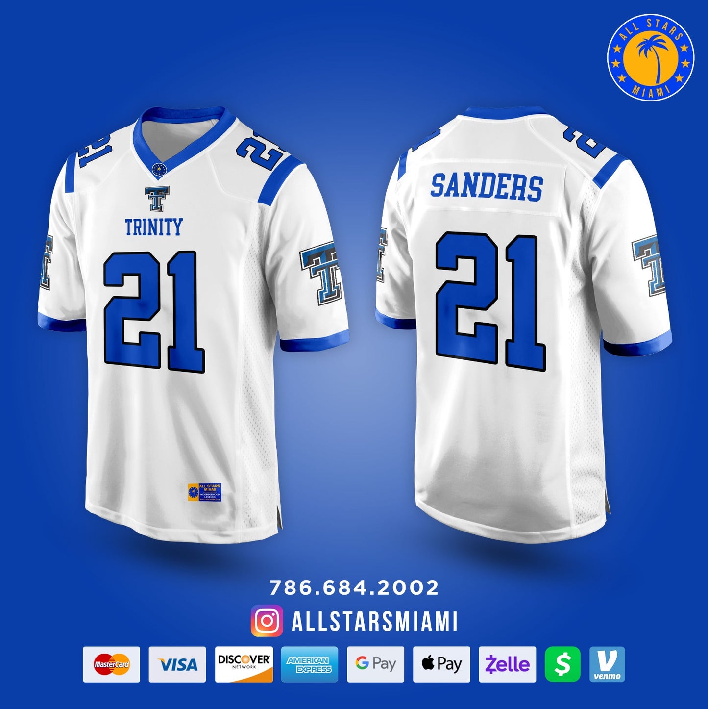 Shilo Sanders Limited Edition High School Jersey