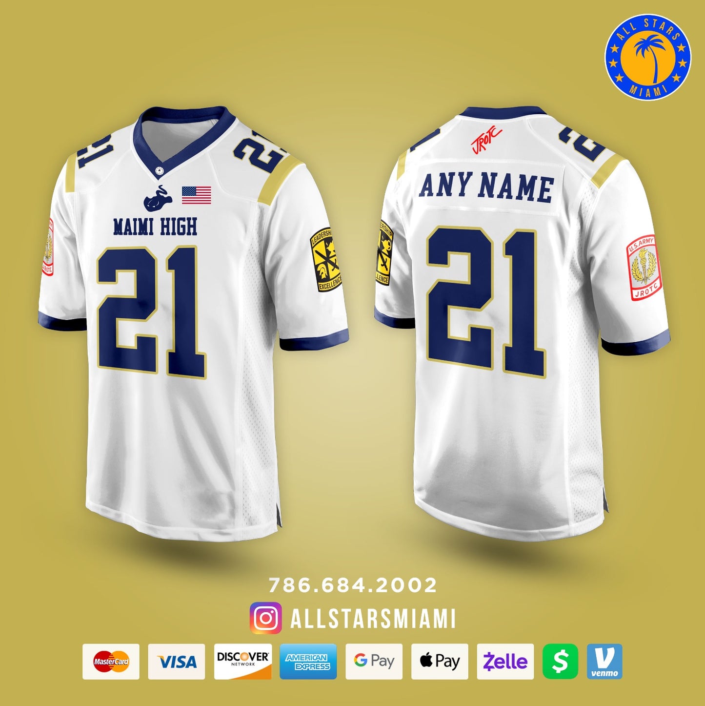 JROTC Football Jersey