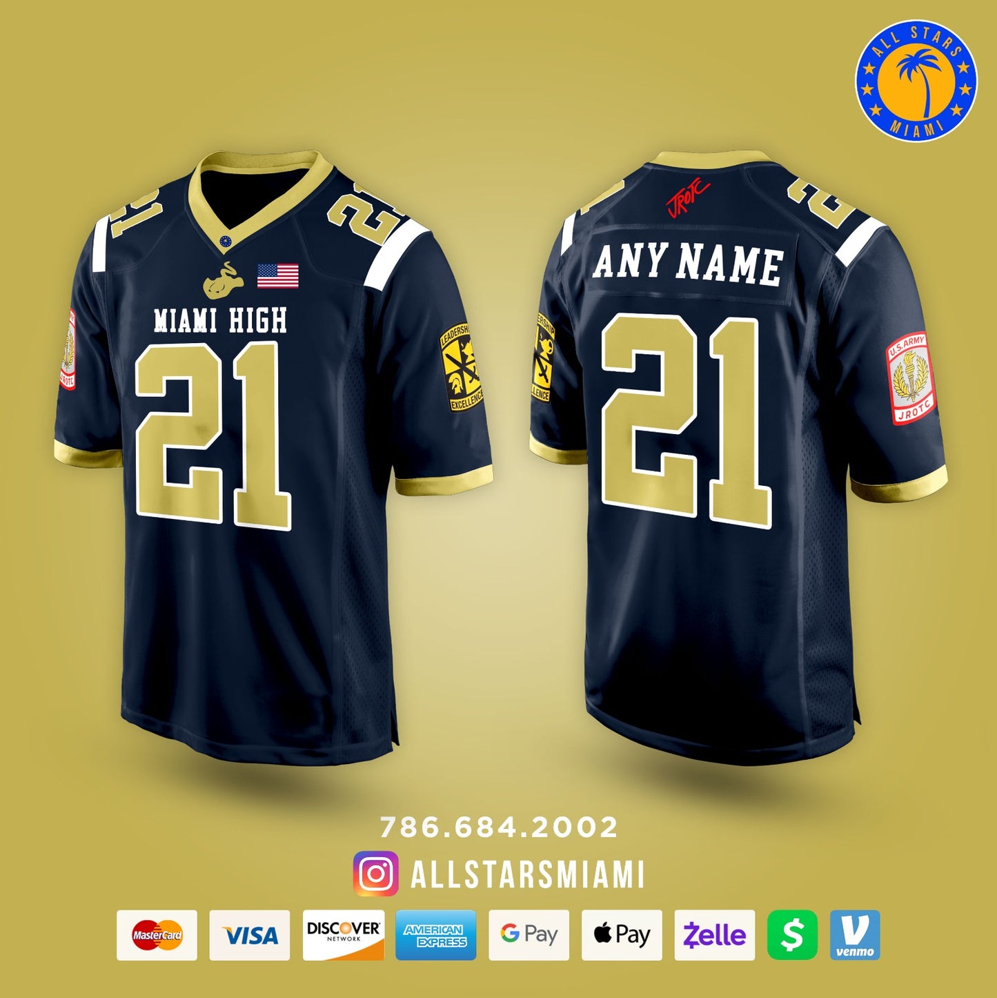 JROTC Football Jersey