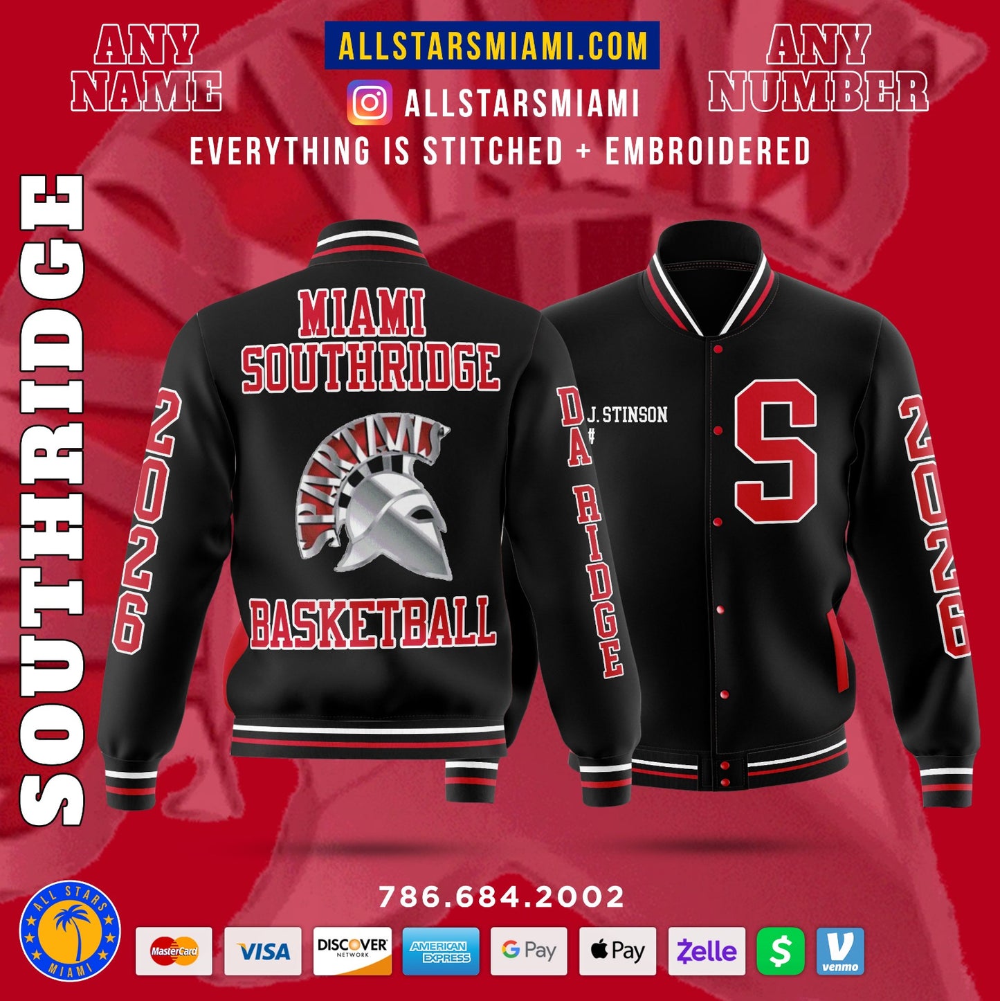 SOUTHRIDGE BASKETBALL JACKET (PLAYER/COACH EXCLUSIVE)