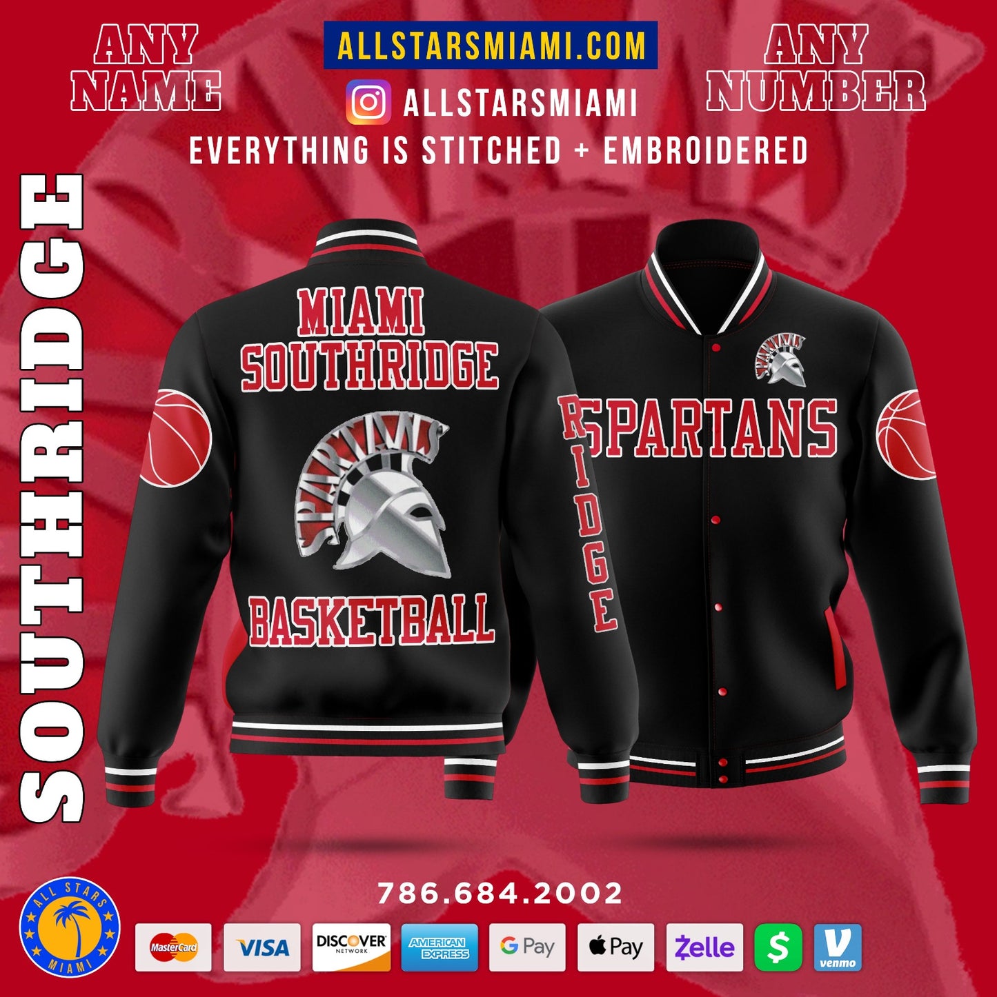 SOUTHRIDGE BASKETBALL JACKET (PLAYER/COACH EXCLUSIVE)