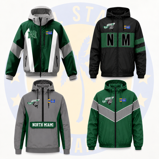 North Miami Pioneers Windbreaker Jackets