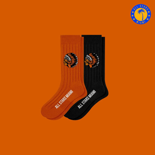 CAROL CITY CHIEFS SOCKS (2-PACK)