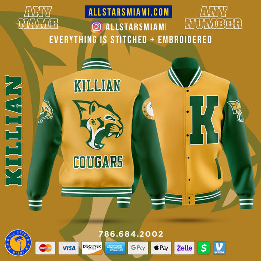 Killian Cougars VARSITY LETTERMAN JACKET