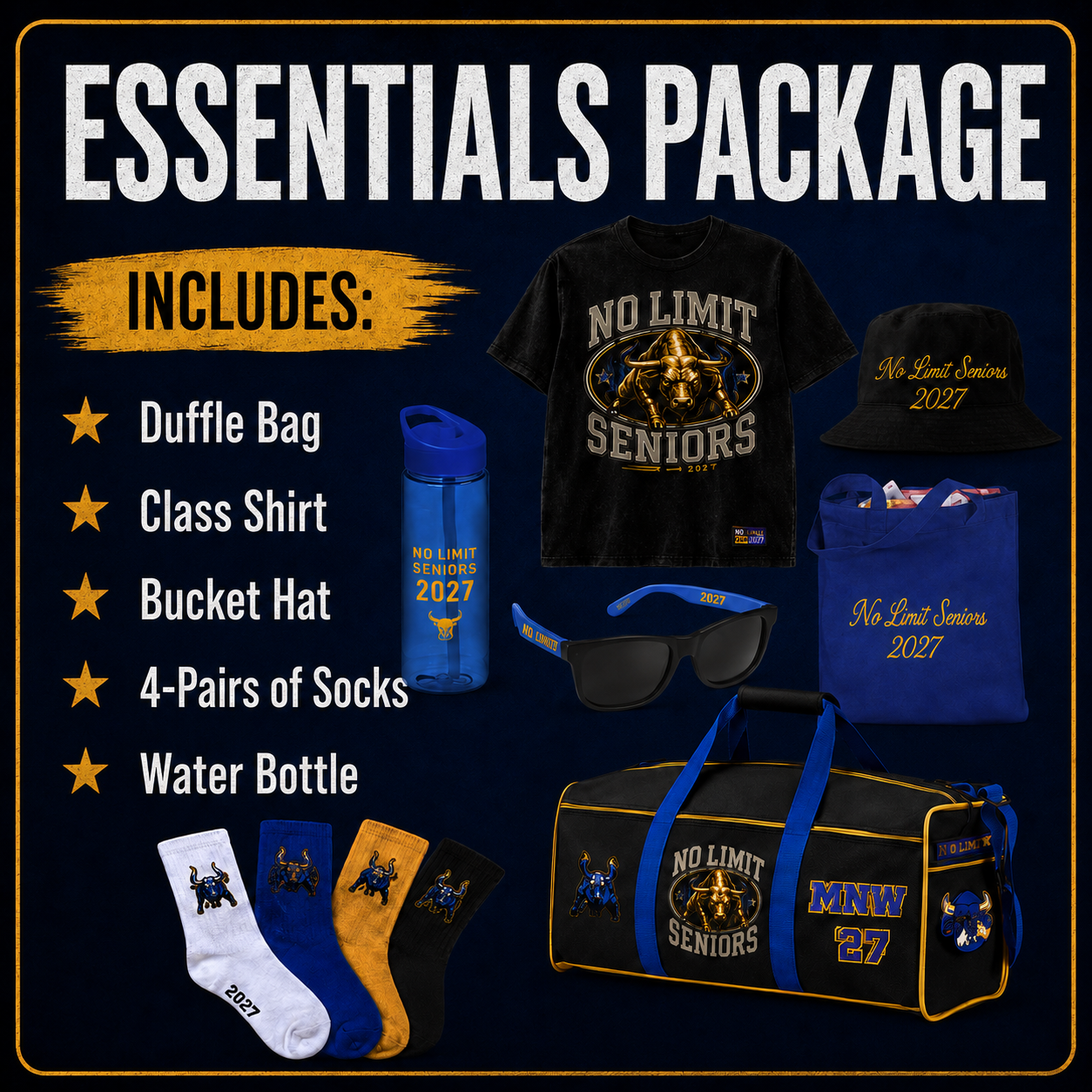 ESSENTIALS PACKAGE - MNW 2027 No Limit Seniors
