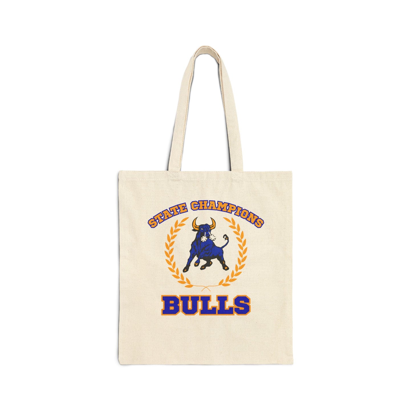 MIAMI NORTHWESTERN BULLS CHAMPIONSHIP COTTON CANVAS TOTE