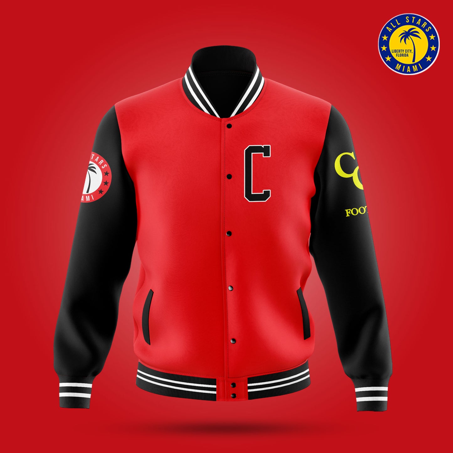 CLEARWATER CENTRAL CATHOLIC VARSITY LETTERMAN JACKET