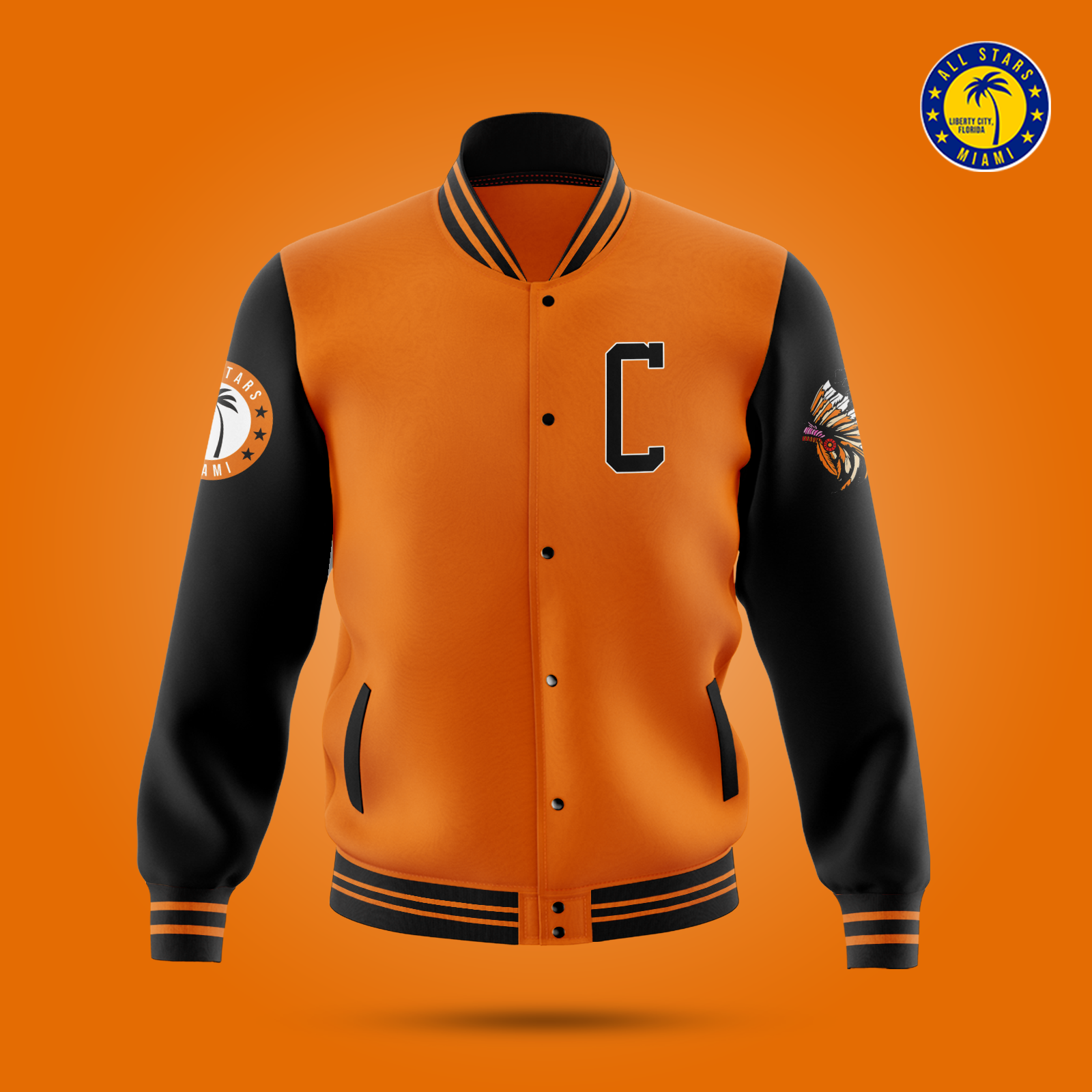 CHIEFS VARSITY LETTERMAN JACKET – AllStarsMiami